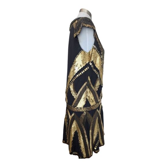 Naeem Khan Inspired Jewelled Flapper Dress S - Picture 5 of 16